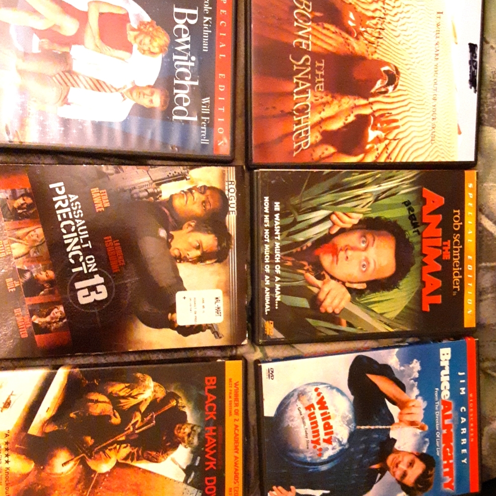 DVD MOVIES (6)
